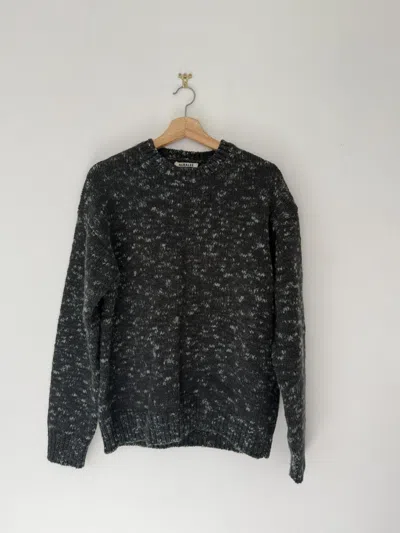 Pre-owned Auralee - Green Mix Sweater