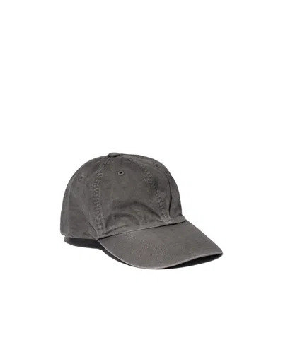 Auralee Adjustable Baseball Cap In Brown