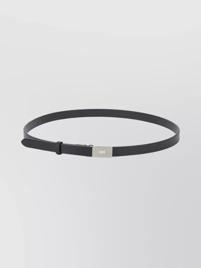 AURALEE ADJUSTABLE BELTS FEATURING RECTANGULAR BUCKLE