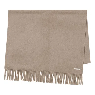 Pre-owned Auralee Baby Cashmere Wide Stole 'natural Brown'