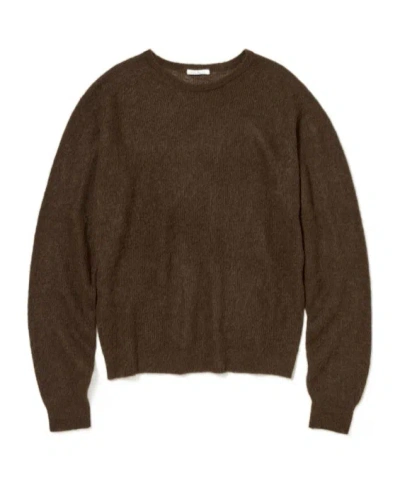 Auralee Baby Suri Sweater In Brown
