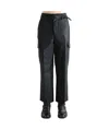 Auralee Belt Loop Casual Pants In Black