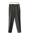 Auralee Belt Loop Casual Pants In Gray