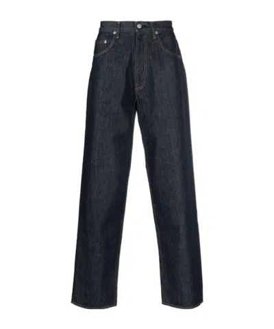 AURALEE BELT-LOOP JEANS