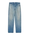 Auralee Belt-loop Jeans In Blue