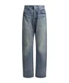 Auralee Belt Loop Jeans In Gray