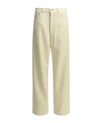 Auralee Belt Loop Jeans In Multi