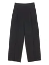 Auralee Belt-loop Trousers In Black