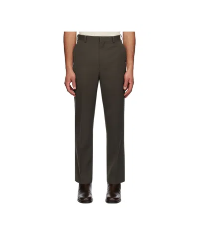 Auralee Belt Loops Slacks In Black
