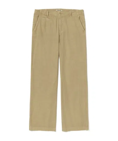 Auralee Belt Loops Slacks In Nude