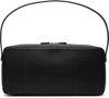 Auralee Black Aeta Edition Leather Square Bag In Black