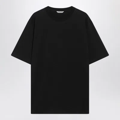 Auralee Black Cotton Tshirt