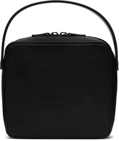 Auralee Square Crossbody Bag Adjustable Strap In Black