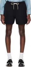 Auralee Wool Shorts In Black