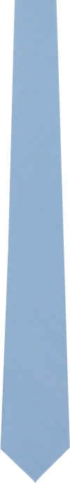 Auralee Blue Washed Finx Tie In Blue