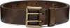Auralee Brown Two-hole Buckle Belt In Brown