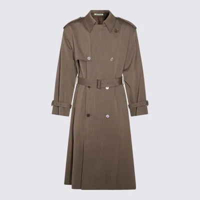 Auralee Giacche Olive Brown