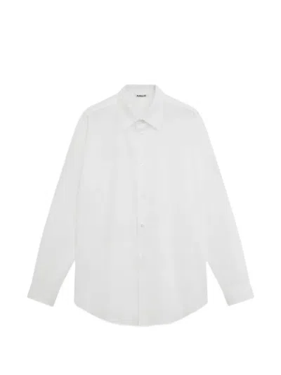 AURALEE BUTTONED LONG-SLEEVE SHIRT