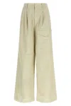 Auralee Panelled Trousers In Neutral
