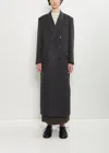 Auralee Cashmere Moleskin Coat In Gray