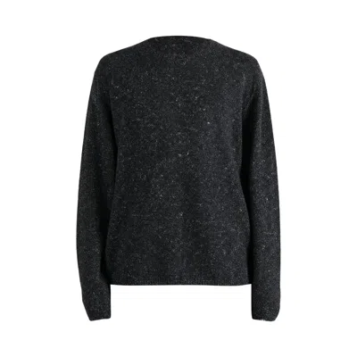 Pre-owned Auralee Cashmere Nep Knit Pullover 'mix Black' | Men's Size 3