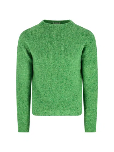 AURALEE CASHMERE SWEATER - GREEN