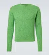 Auralee Cashmere Sweater In Green