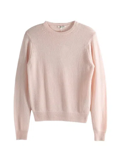 Auralee Cashmere Sweater In Pink