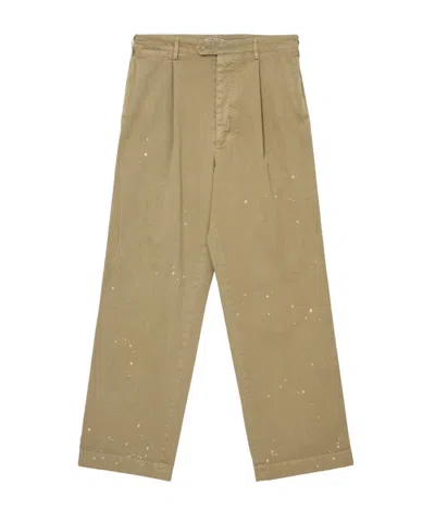 Auralee Casual Pants With Belt Loops In Neutral