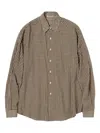 Auralee Checked Button-up Shirt In Multi