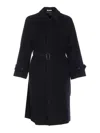 Auralee Coat In Black