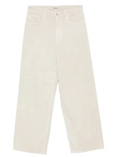 Auralee Corduroy Pants In White