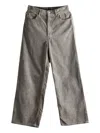 Auralee Corduroy Trousers In Brown