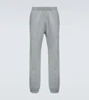 Auralee Cotton Jersey Sweatpants In Grey