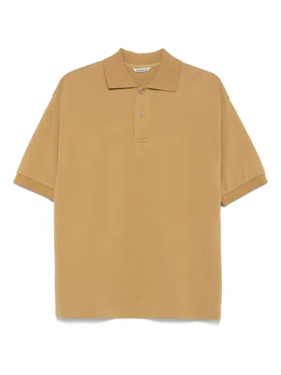 AURALEE AURALEE COTTON POLO SHIRT