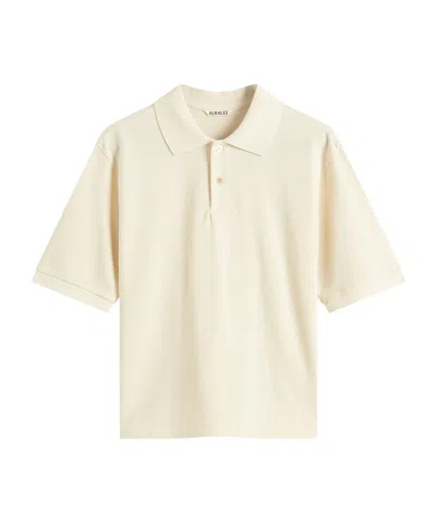 Auralee Cotton Polo Top