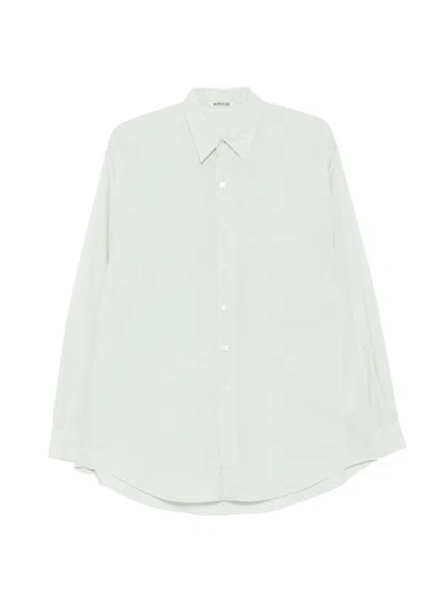 Auralee Cotton Shirt In Neutral