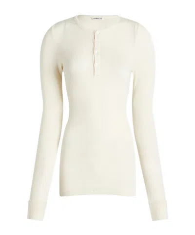 Auralee Cotton Sweater