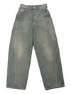 Auralee Cotton Tapered Jeans