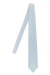 Auralee Cravatta Righe In Blue