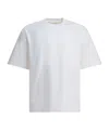 Auralee Crew-neck Cotton T-shirt In White