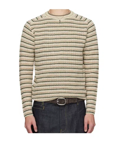 AURALEE CREW NECK LONG SLEEVE SWEATER