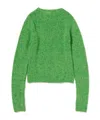 Auralee Crew-neck Sweater In Green