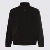 Auralee High-neck Bomber Jacket In Brown