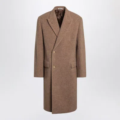 AURALEE AURALEE DOUBLE-BREASTED COAT