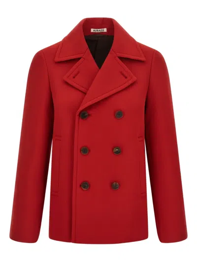 AURALEE DOUBLE-BREASTED JACKET