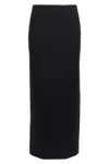 Auralee Women Double Face Knit Skirt