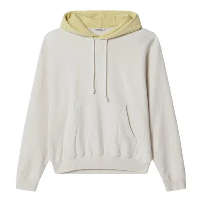 Auralee Drawstring-hood Pouch-pocket Hoodie In White