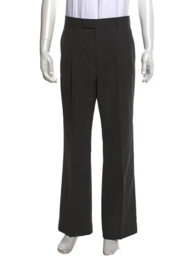 Pre-owned Auralee Dress Pants In Grey