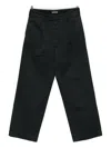 Auralee Finx Trousers In Black